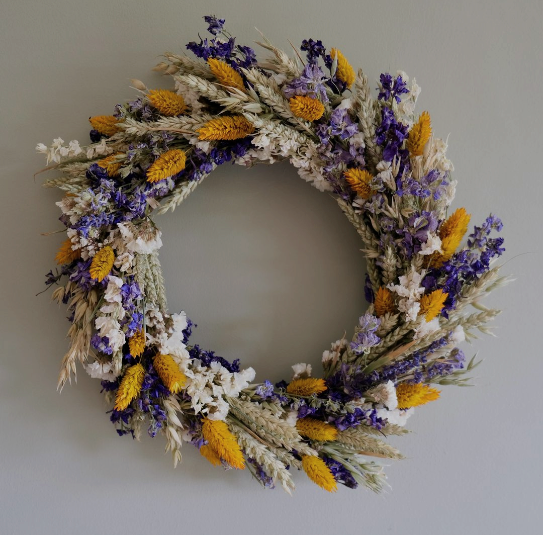 Dried Flower Wreath (Full Circle)